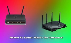 modem vs router difference