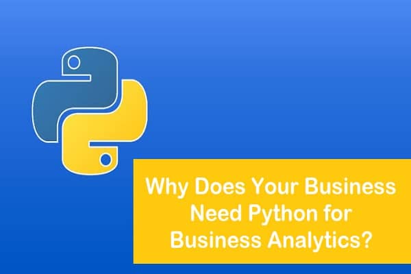 Why Does Your Business Need Python for Business Analytics?