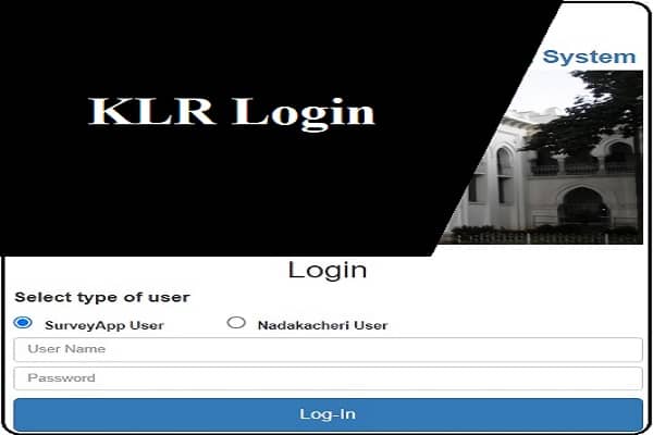 KLR Login Portal 2022