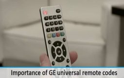 Importance of GE universal remote codes